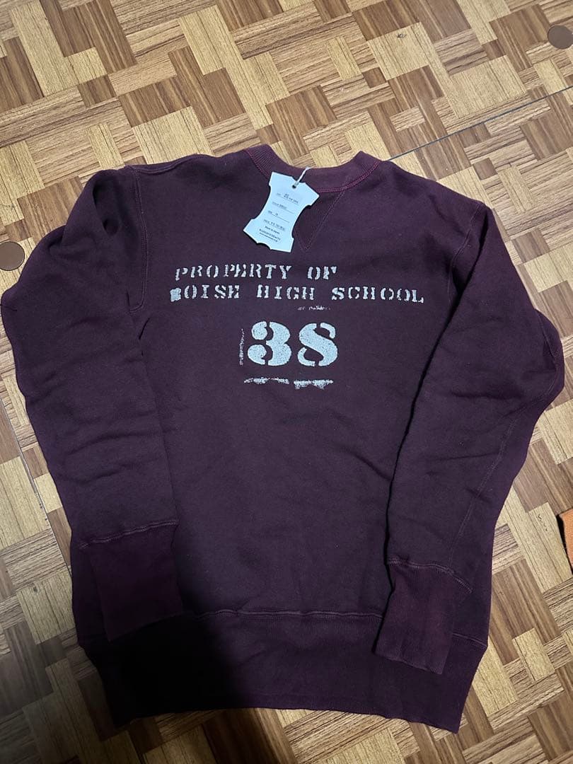 ウエアハウス スウェット403 ボルドー美品