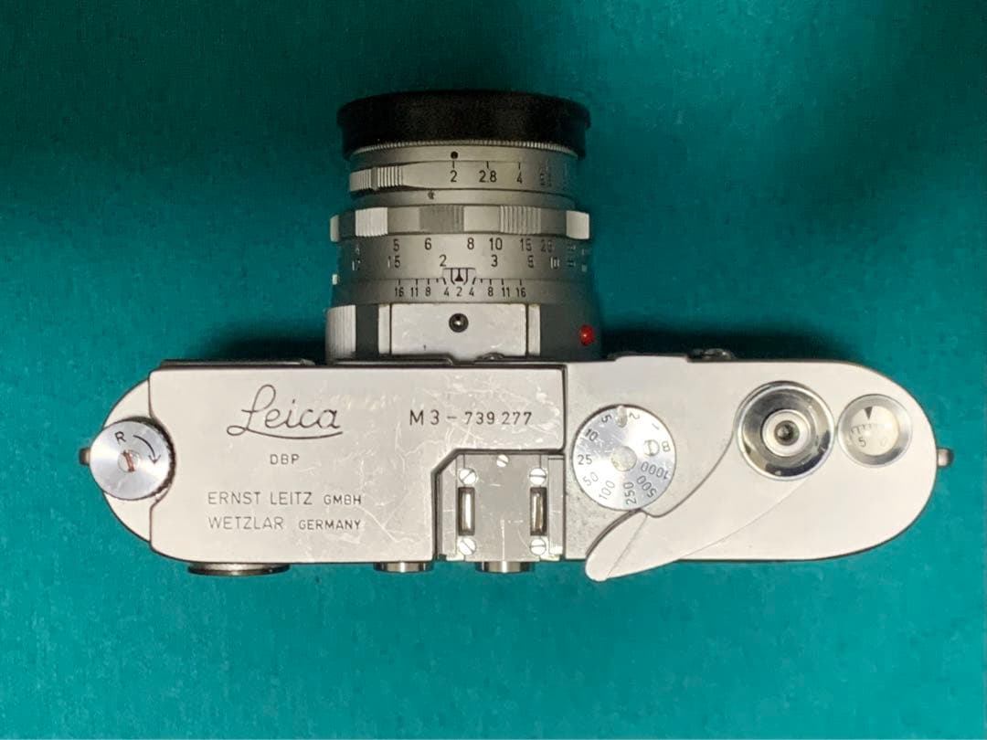 ライカＭ３（レンズ付き）　最初機型　73万番代　ダブルストローク