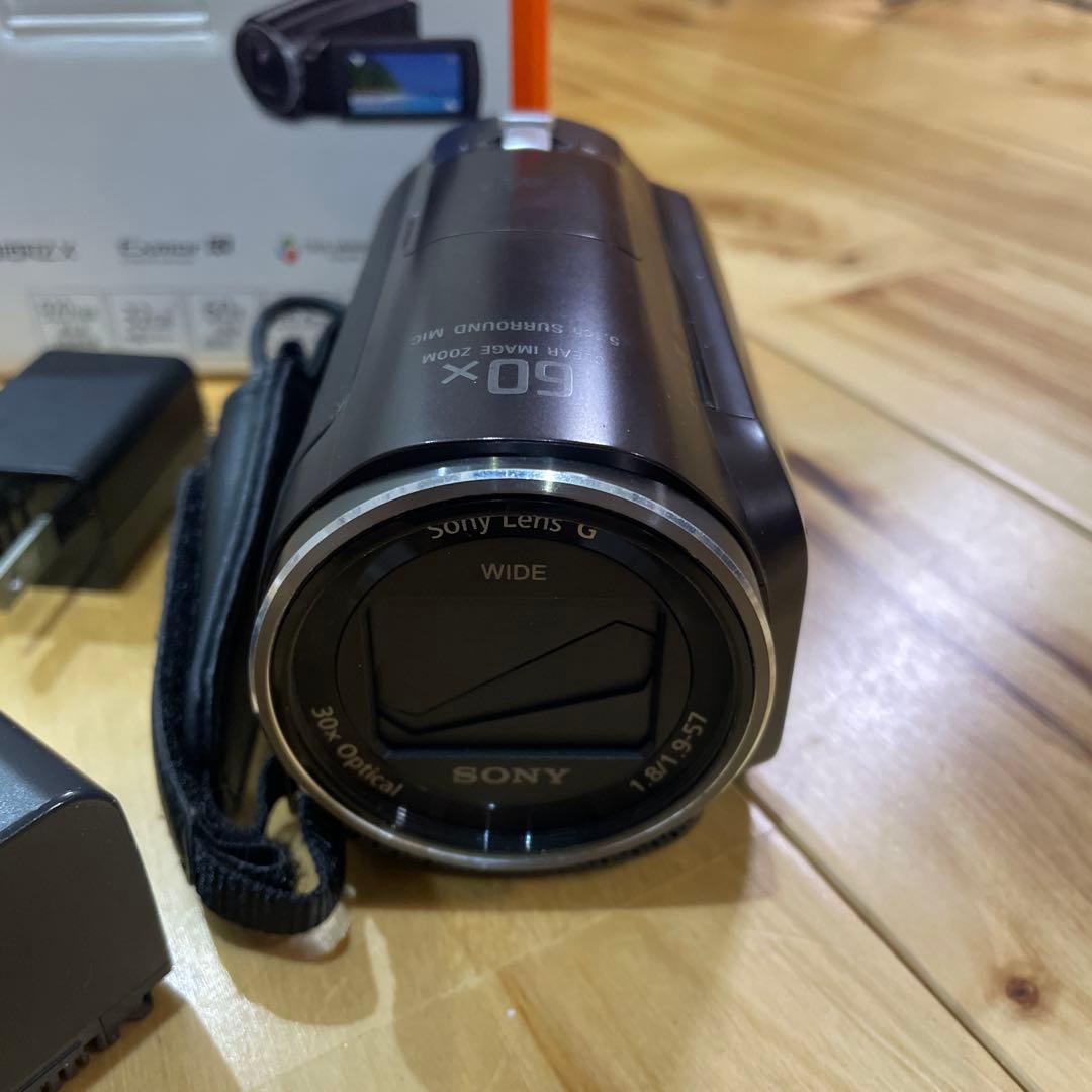 SONY Handycam HDR-PJ670 ボルドーブラウン