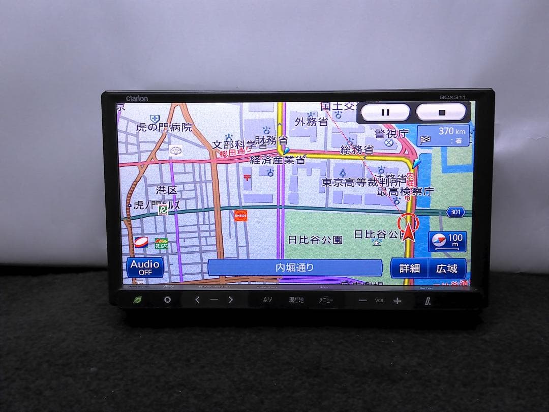 スズキ純正　ポン付　クラリオン　GCX311　ワンセグ　DVD再生　CD録音