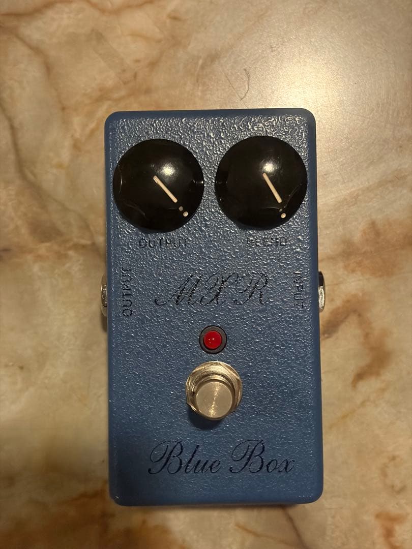 MXR Blue Box スクリプトロゴ オクターブファズ