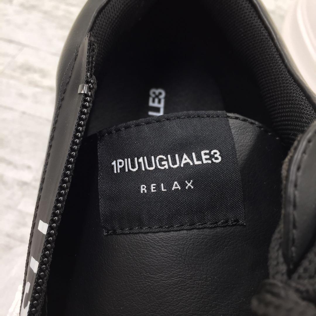【極美品】1PIU1UGUALE3 RELAX 厚底スニーカー ブラック27cm