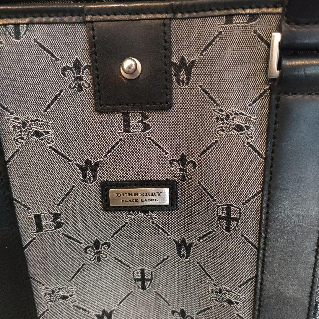 ✨️希少✨️バーバリーブラックレーベル　モノグラムビジネストートバッグ