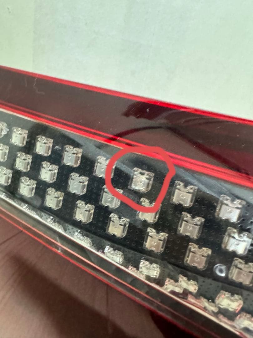 LS460 前期フルLEDテール　後期風　レクサステール