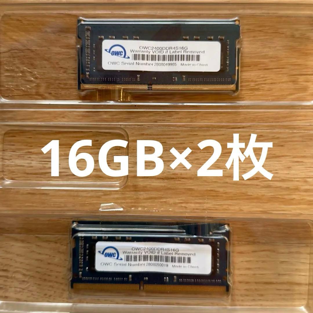 OWC 2,400MHz DDR4メモリ　16GB×2枚