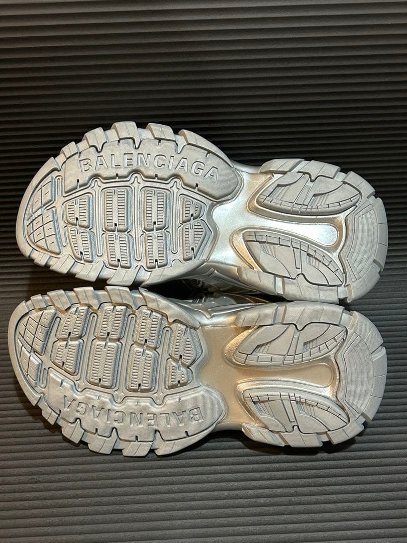 BALENCIAGA シルバー サンダル トラックサンダル 35 23 新品