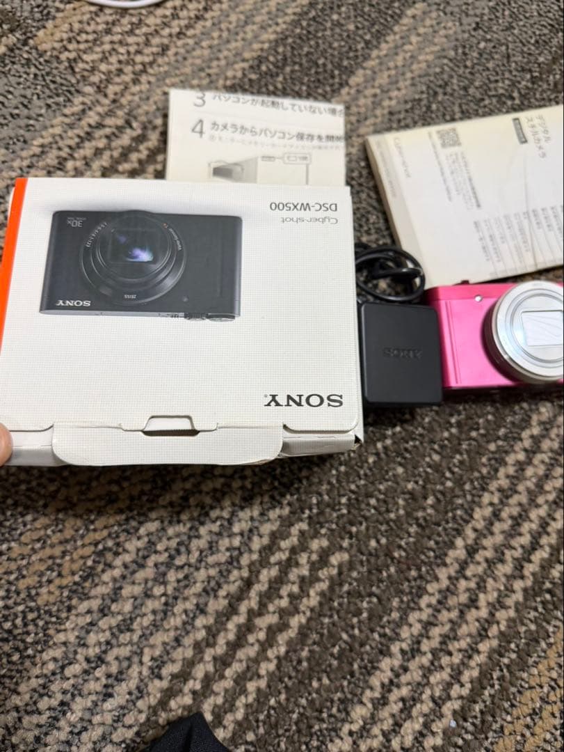 Sony Cyber-shot DSC-WX500 ピンク