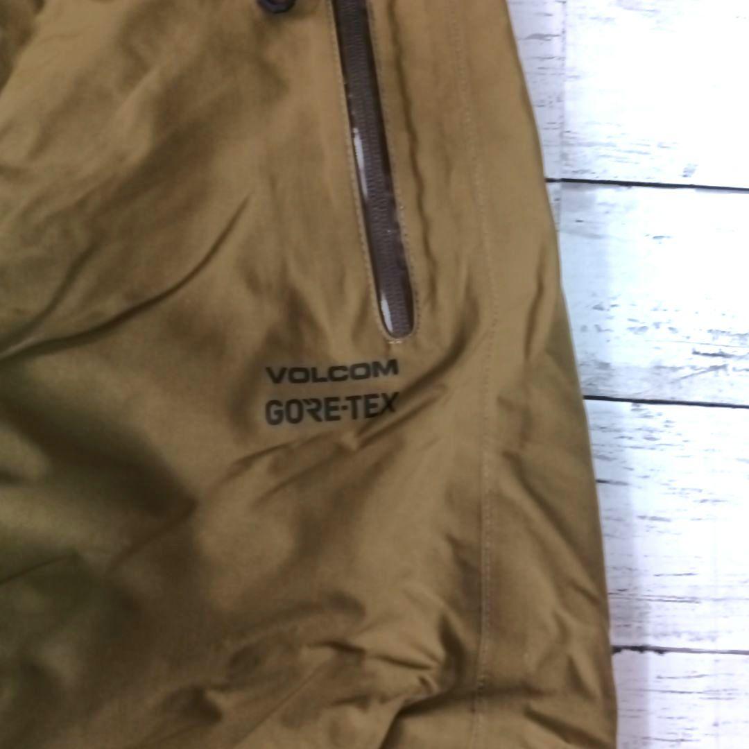 VOLCOM ボルコム GORE-TEX スノーボードパンツ ブラウン カーキ