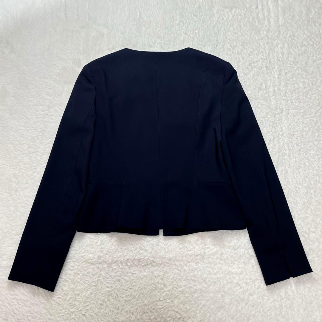 アンタイトル　セットアップ　ジャケット　パンツ　スカート　スーツ　ネイビー