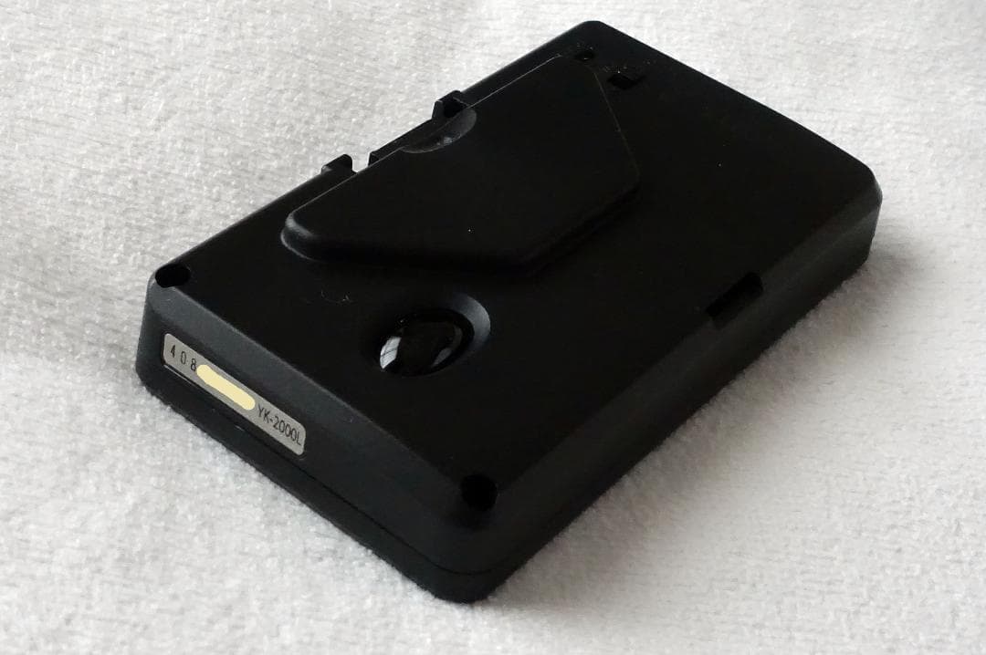 ユピテル YK-2000L GPS レーザー＆レーダー探知機 データ更新済 美品