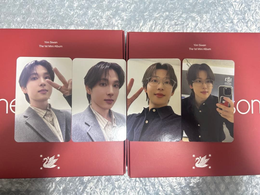 イムシワン The Reason 開封済 封入トレカコンプ 特典トレカ4枚