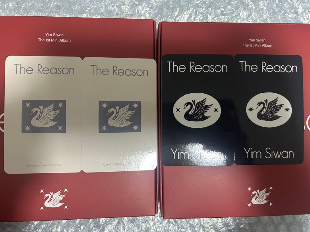 イムシワン The Reason 開封済 封入トレカコンプ 特典トレカ4枚