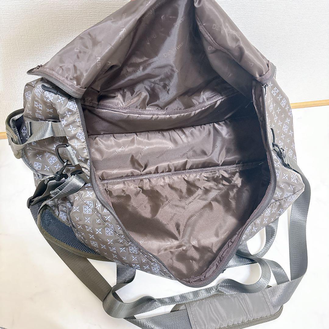 新品タグ付き♡ラシット 3wayボストンバッグ モノグラム柄 大容量 47L