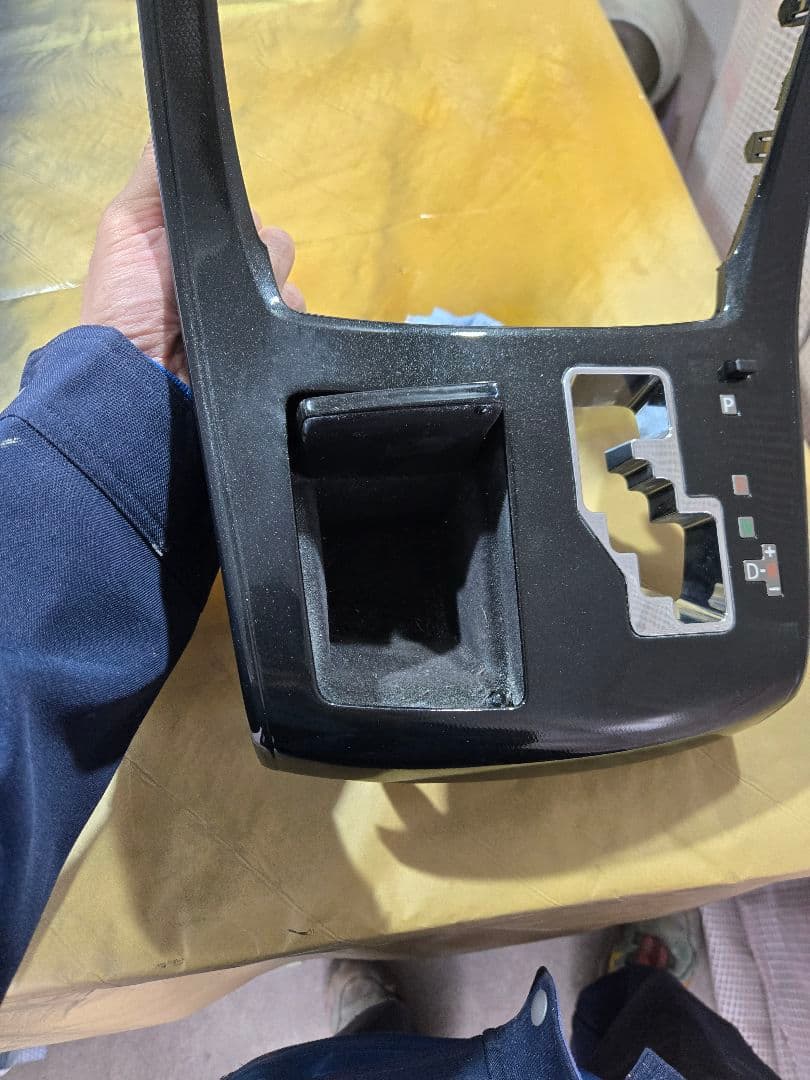 20ヴェルファイアアルファードセンターパネル塗装品ブラックメタリック塗装後未使用