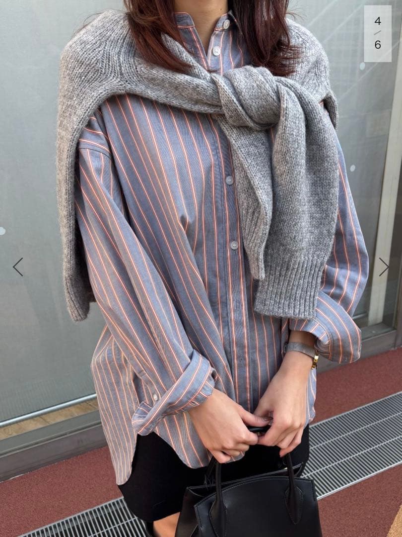 ◆a&m マルチストライプシャツ◆