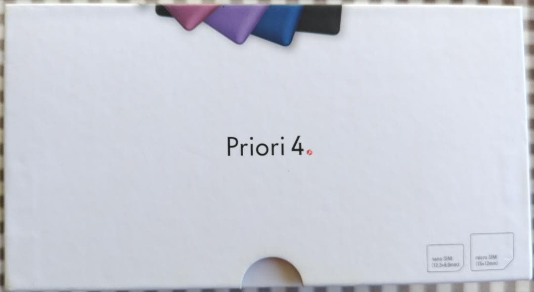 FREETEL PRIORI 4 <Sim Free> 未使用