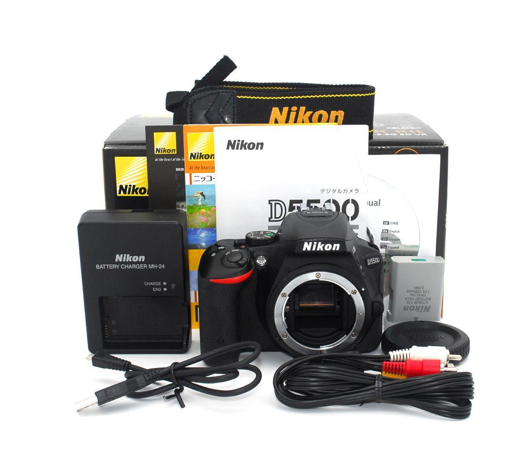 S回数4472回♪元箱付き♪Nikon D5500 ボディ♪