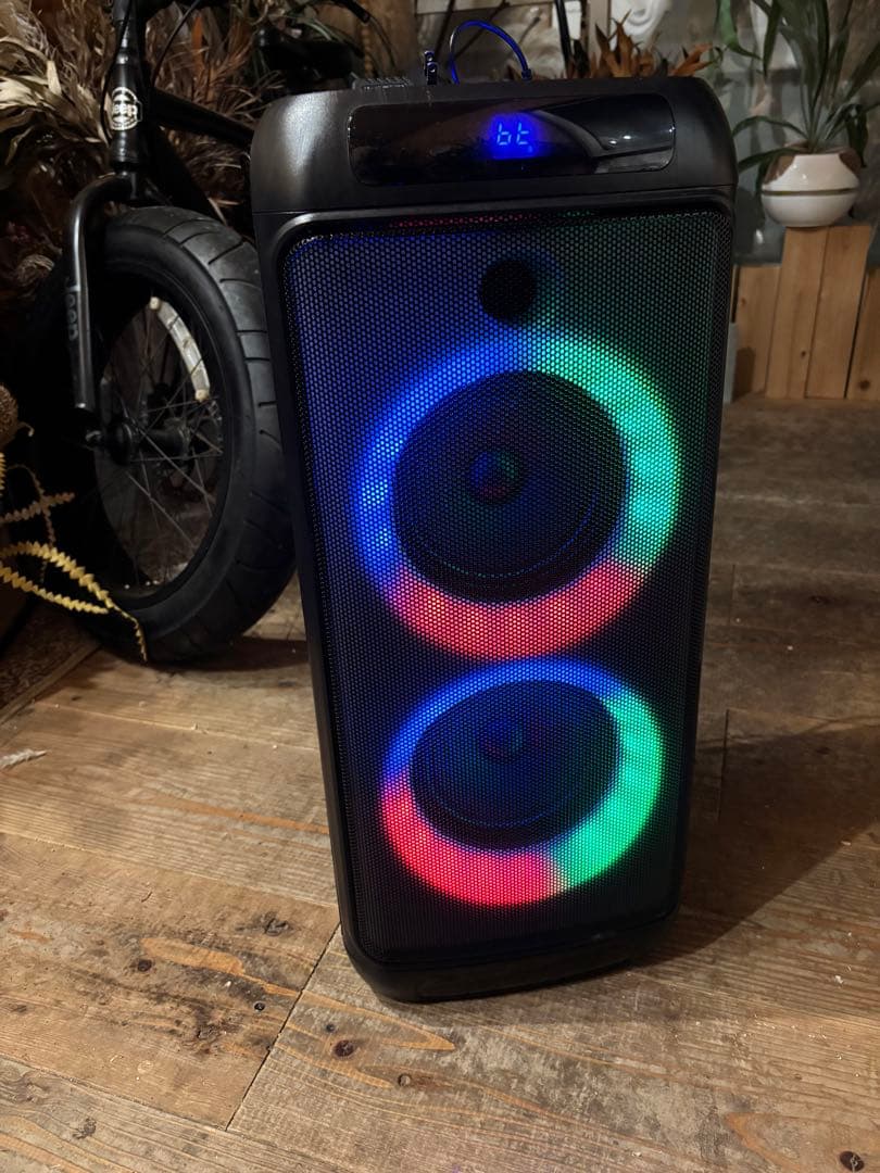 ワイヤレススピーカー RGBライティング