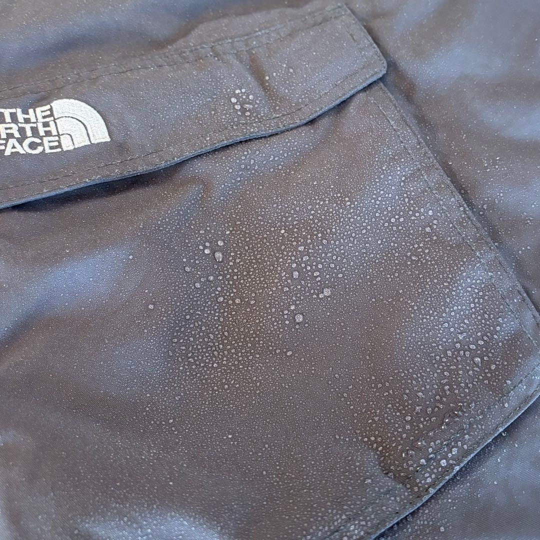 【ザ・ノースフェイス】スキー　スノボーパンツ　グレー　M ハイベント　刺繍ロゴ