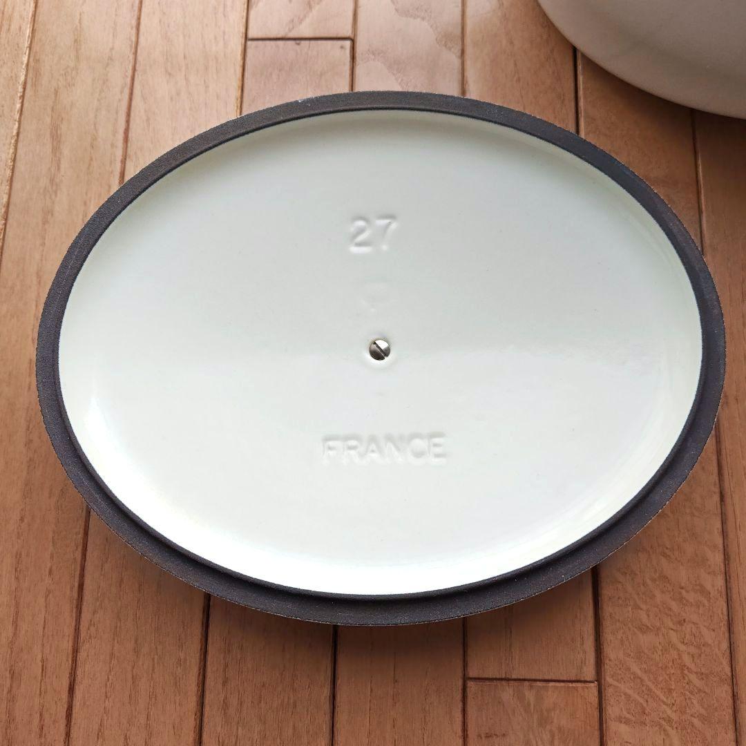 ル・クルーゼ　オーバル２７cm 両手鍋