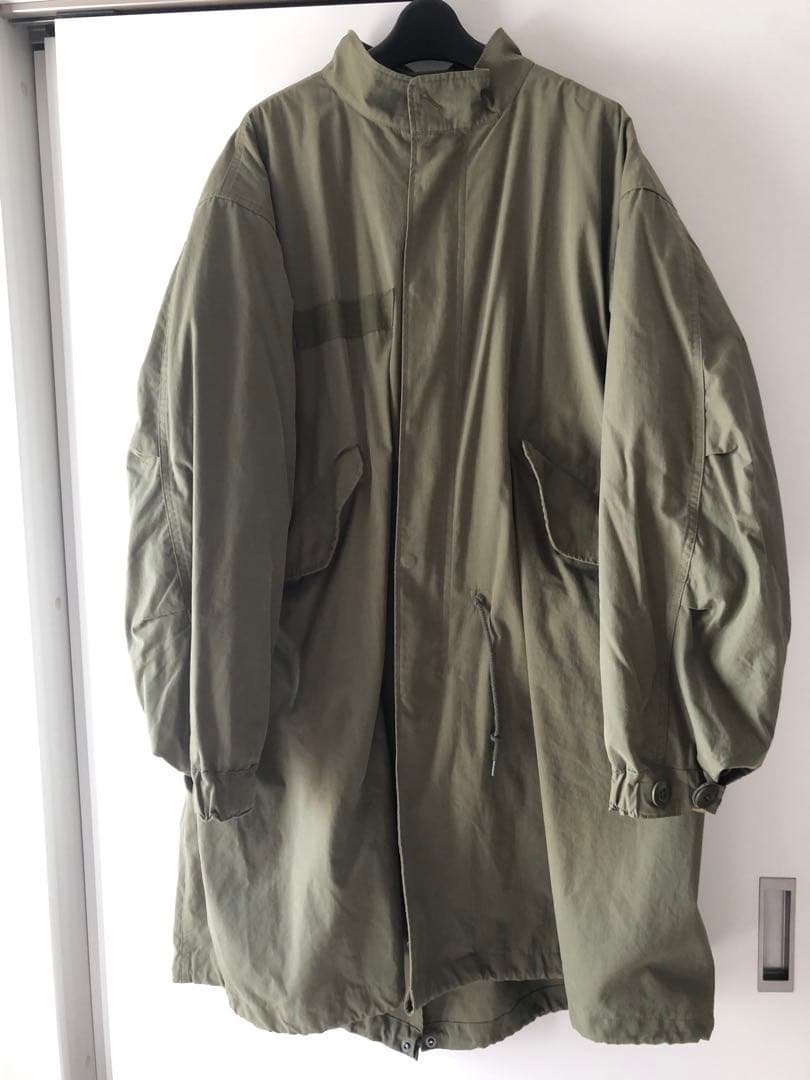 beams heart オリーブ モッズコート ロング丈