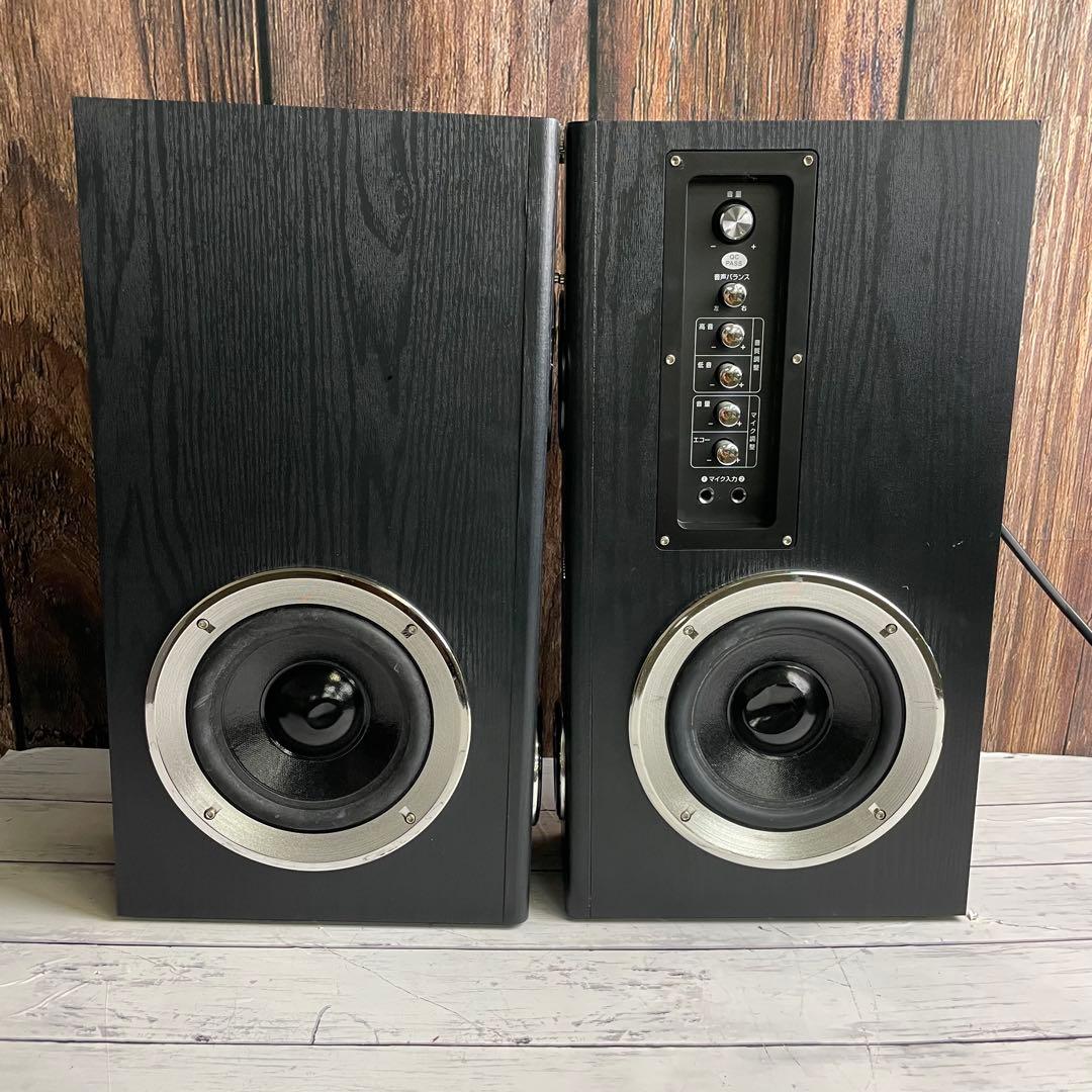 クマザキエイム Bearmax TS-120BW アンプ内蔵タワースピーカー