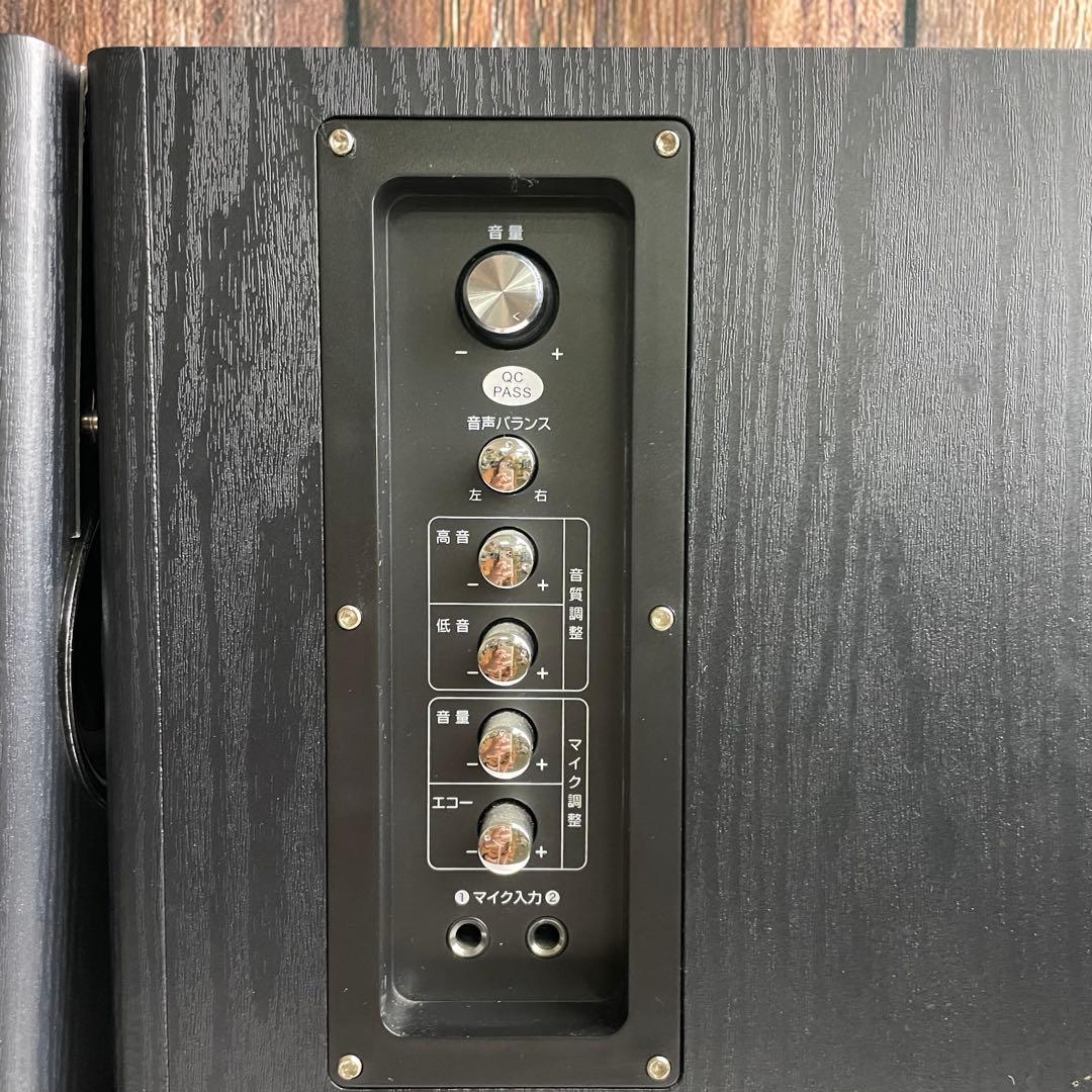 クマザキエイム Bearmax TS-120BW アンプ内蔵タワースピーカー