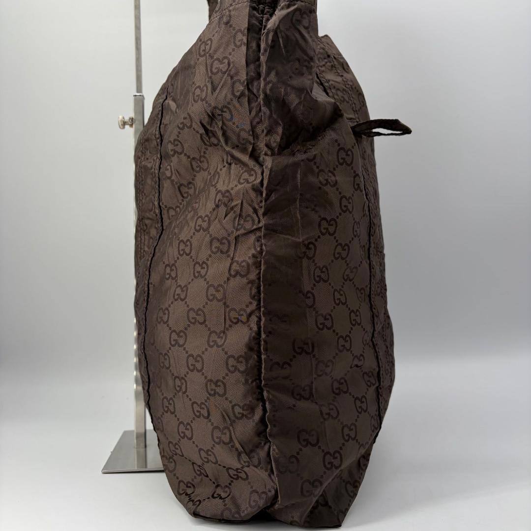 17724✨GUCCI トート エコバッグ テディベア 熊 ナイロン 犬 GG柄