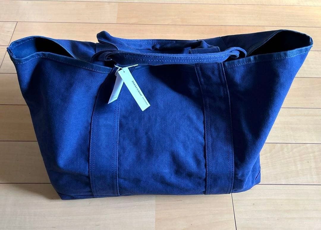 【新品・未使用】JAMES PERSE コットンリネンキャンバストートバッグ M