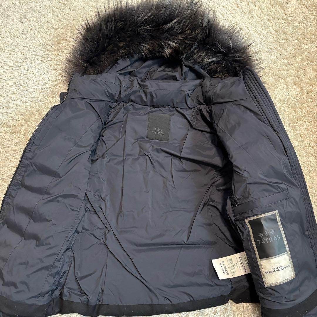 20AW TATRAS VARENA ファーダウンジャケット　ブラック　03
