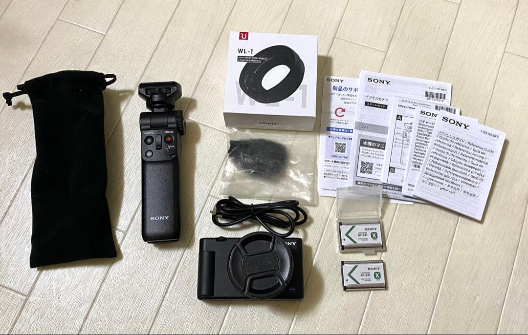 SONY ZV-1 Ulanzi 広角レンズWL-1 等セット