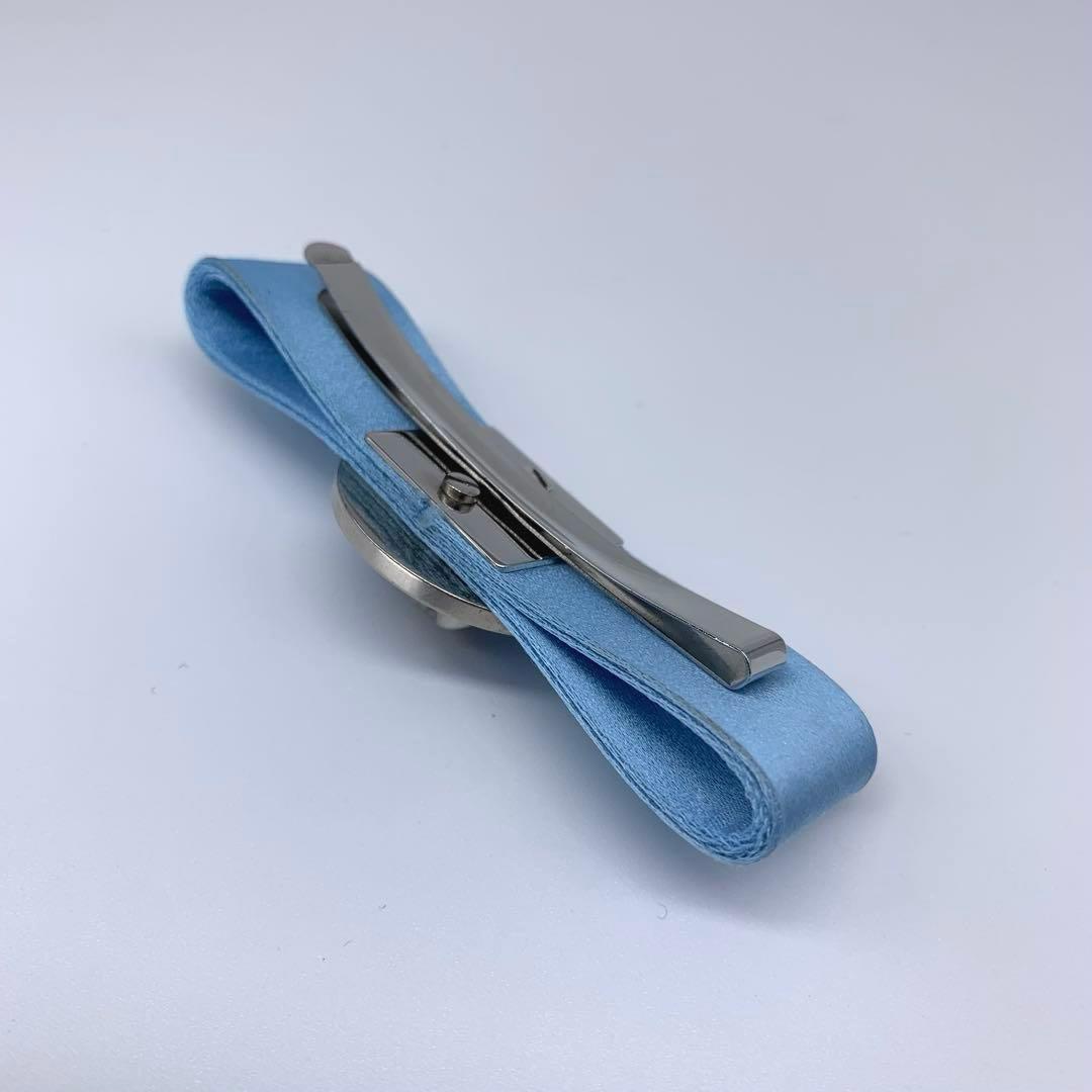 E33美品◆VERSACE【メデューサ◆ヘアピン/ヘアクリップ】サテン シルバー