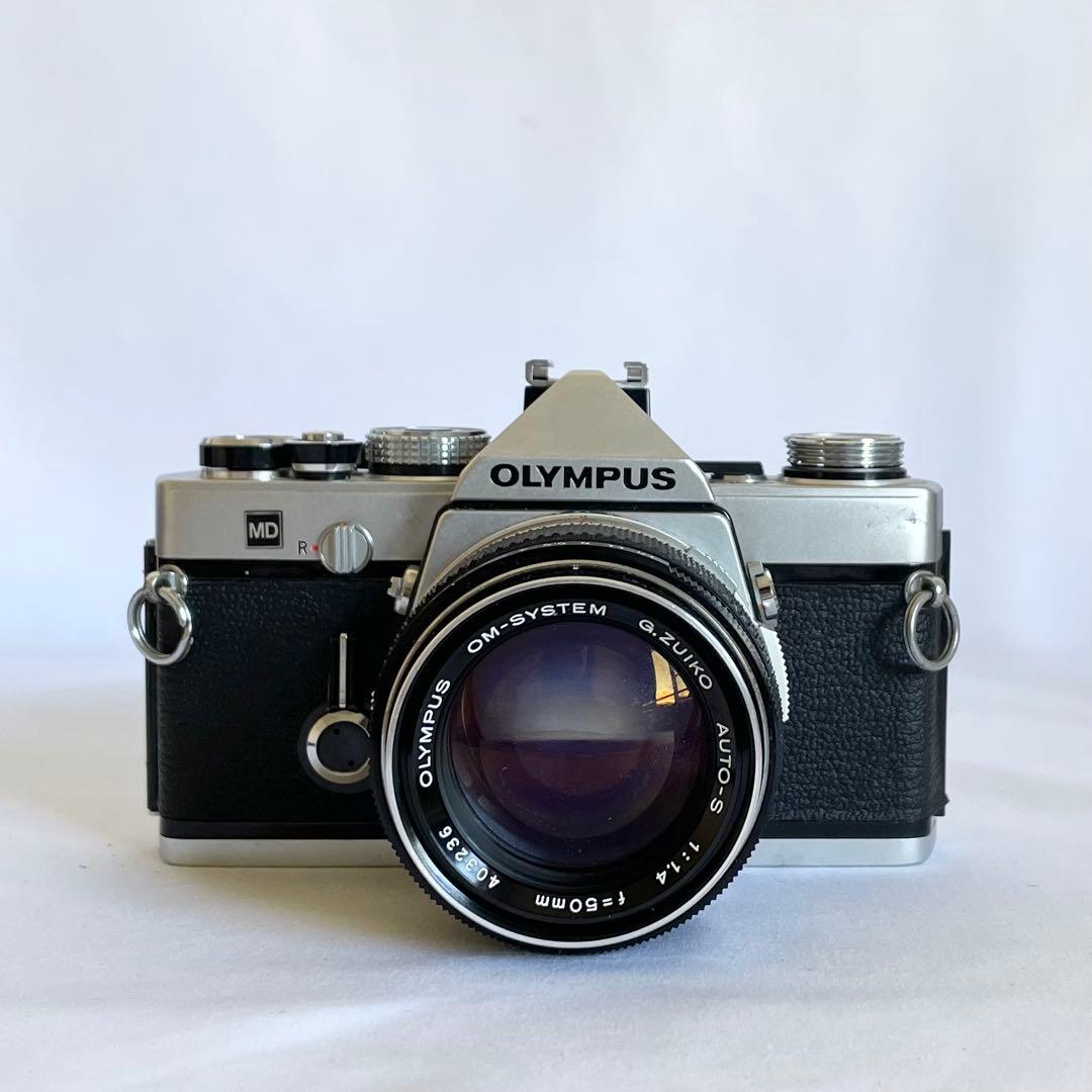 【完動品】OLYMPUS OM-1 MD 一眼レフ フィルムカメラ 動作確認済み