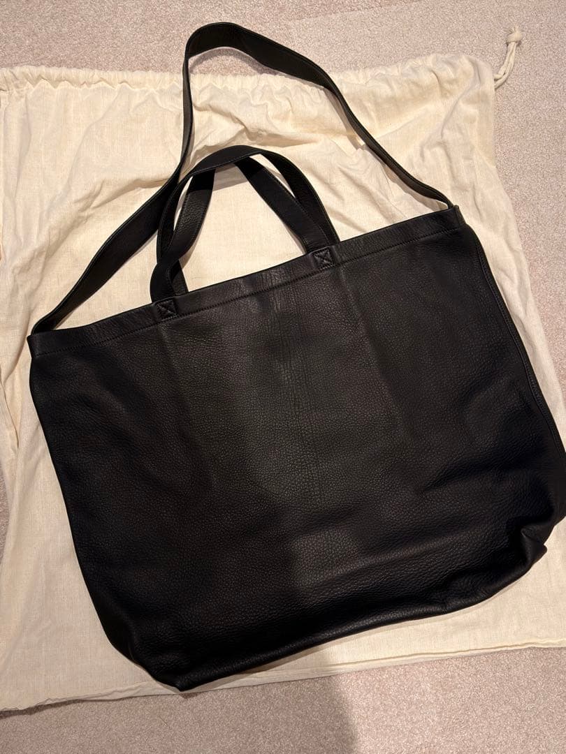 Aeta DA54 DOUBLE FACED SHOULDER TOTE：L