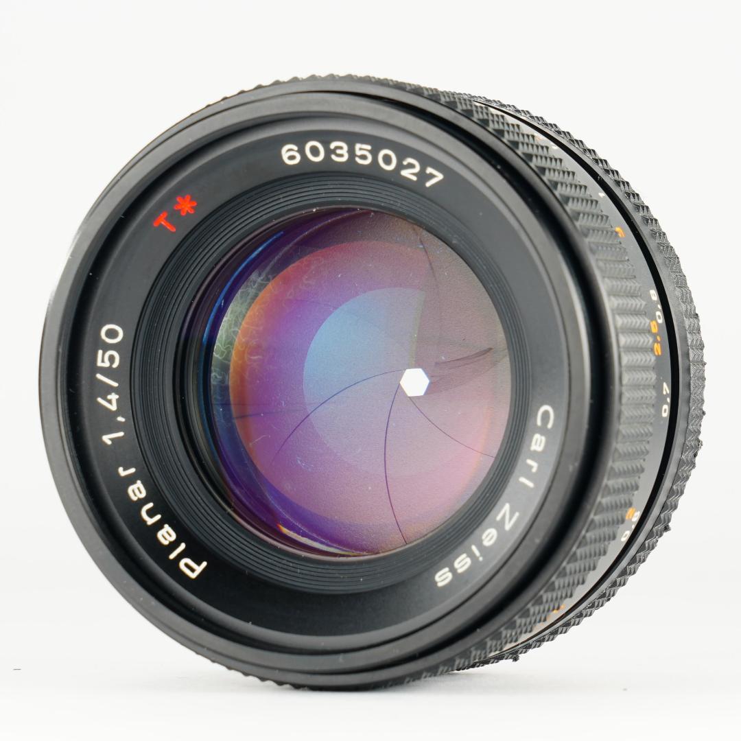整＆テ済 Carl Zeiss Planar 50mm F1.4 AEJ 027