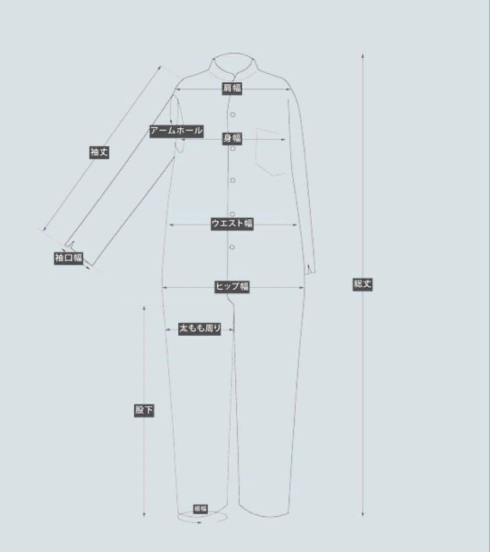 yarmo オーバーオール　ほぼ日　fogボイラースーツ　オールインワン　繋ぎ