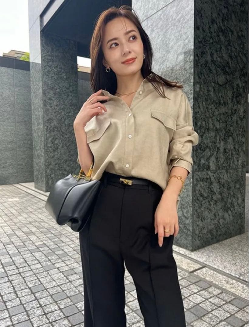 【新品未使用】anuans ロックタイプベルト ブラック