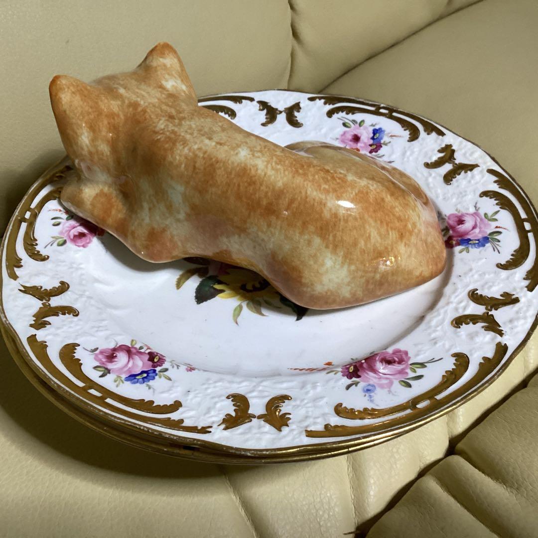 ウインスタンレイ女史の粘土の貴重な猫ヴィンテージナンバー7 瞳の美しい子最終価格