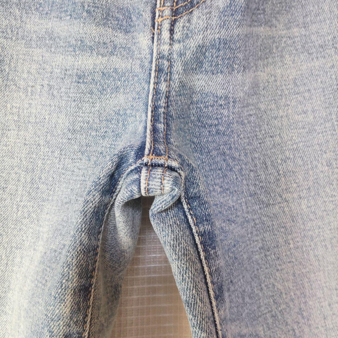 美品✦MOUSSY/ マウジーMVS FLARE/S/ライトブルー/ストレッチ