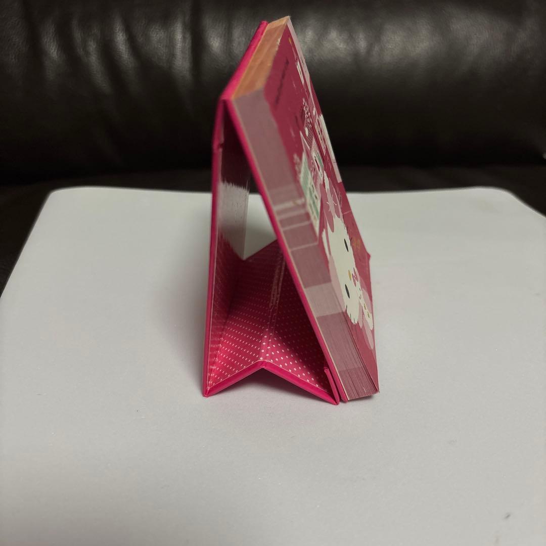 ハローキティ　ウィンターキティ　スタンドメモ　雪だるま