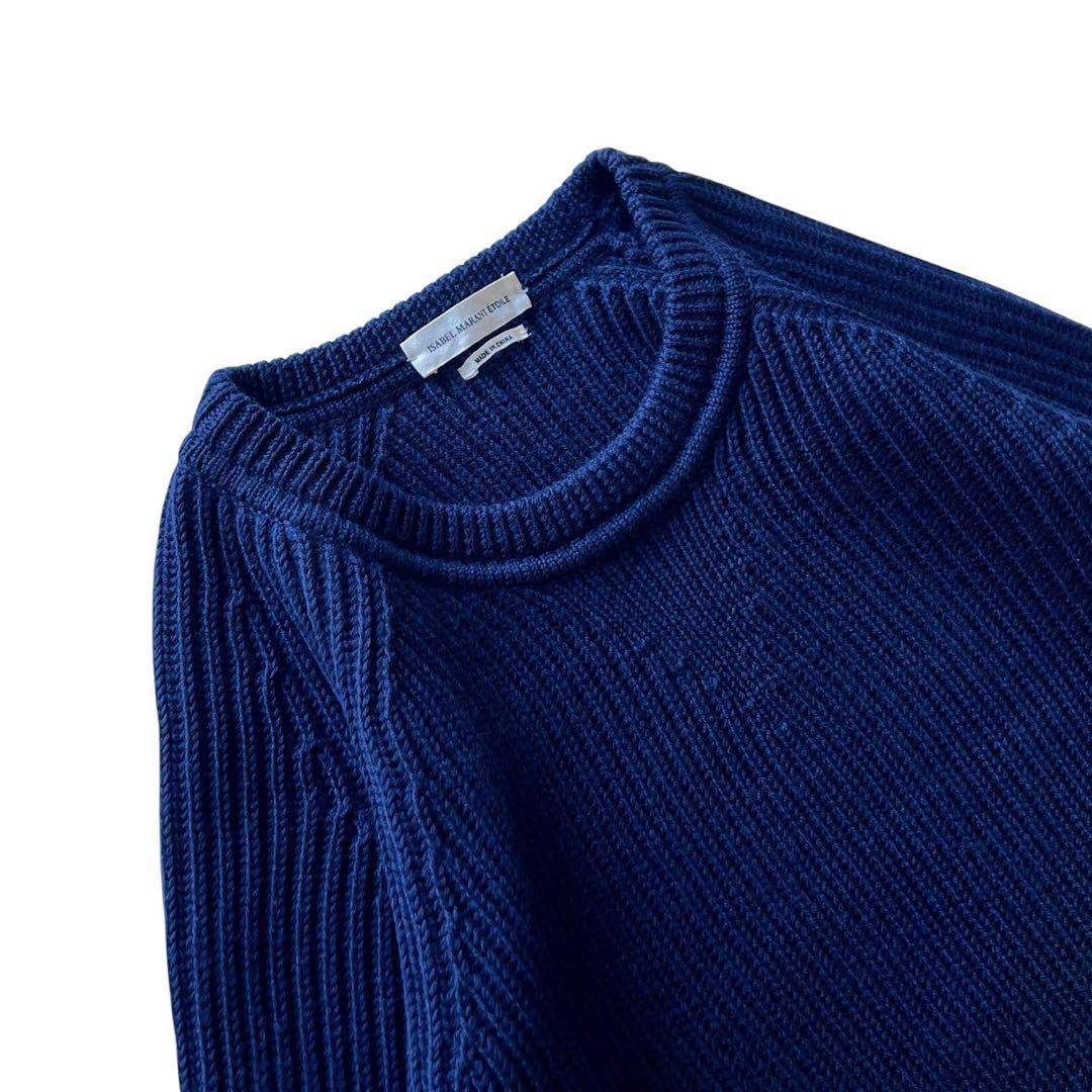 【美品】ISABEL MARANT ETOILE/リブニット/サイドスリット