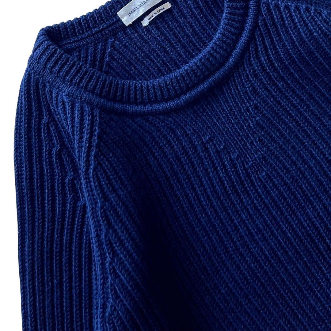 【美品】ISABEL MARANT ETOILE/リブニット/サイドスリット
