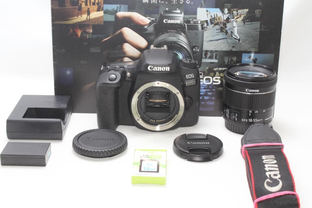 ❤️スマホと繋がる最新一眼レフ❤️Canon EOS 9000D レンズセット