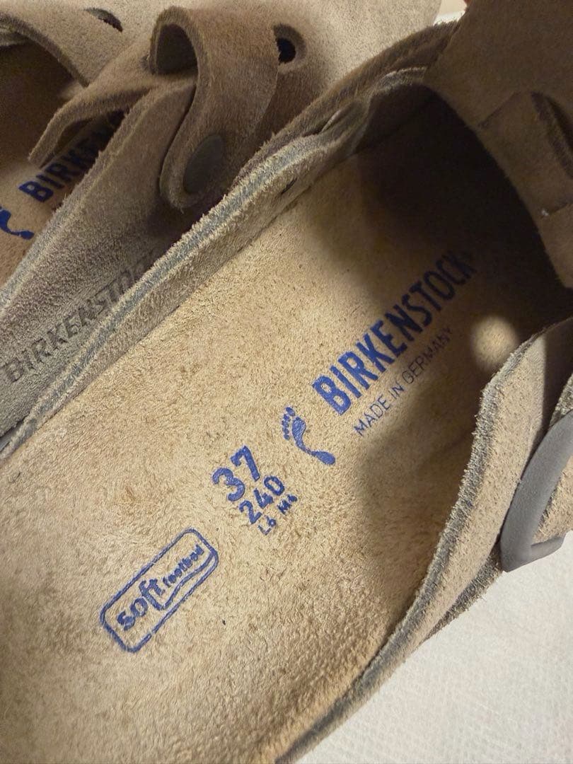 美品　ビルケンシュトック BIRKENSTOCK BOSTON 37