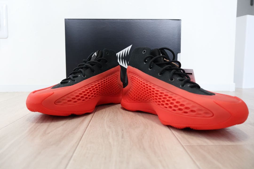 【新品未使用】adidas AE1 mid レッド／ブラック　26.5cm