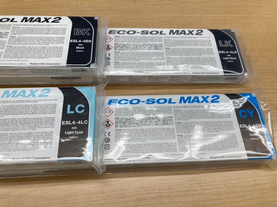 ECO-SOL MAX2 インクカートリッジ CL計10本セット 開封2本おまけ