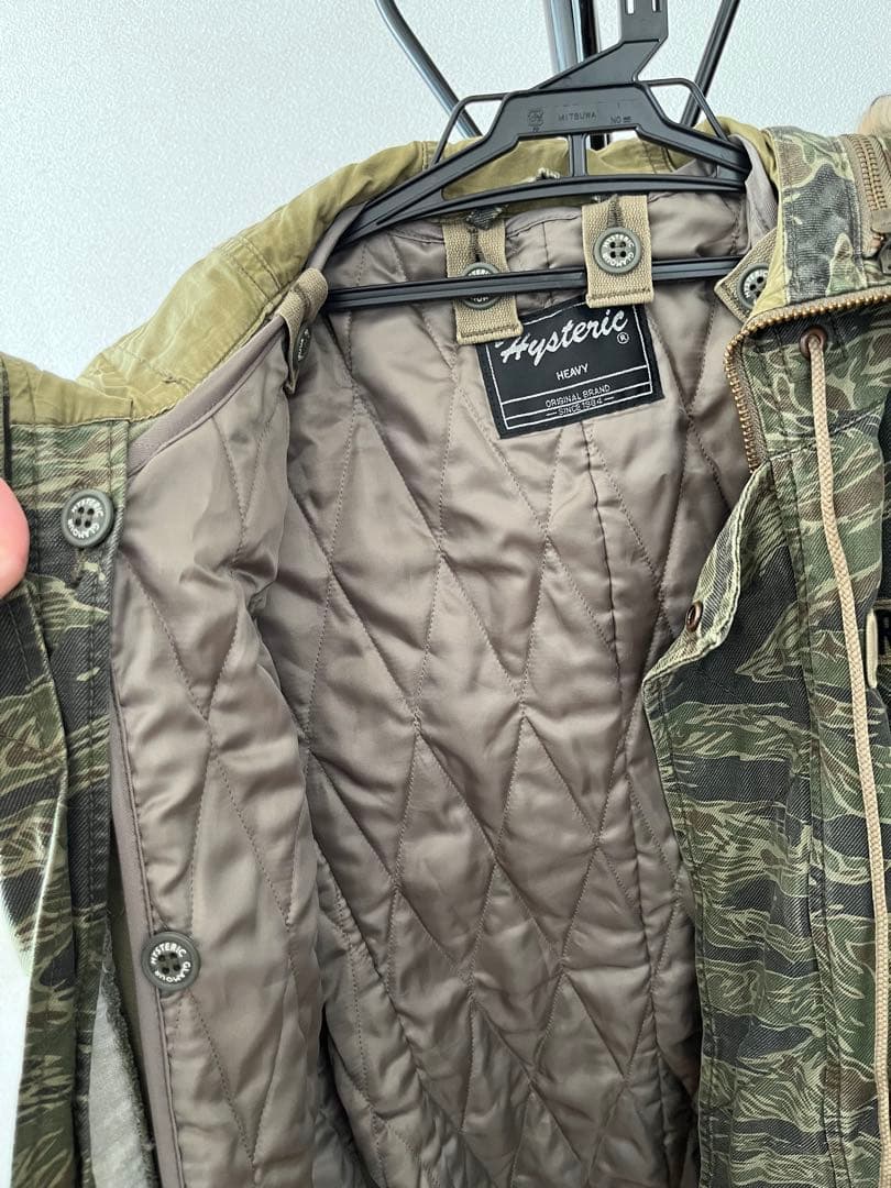HYSTERIC GLAMOUR 迷彩柄ジャケット