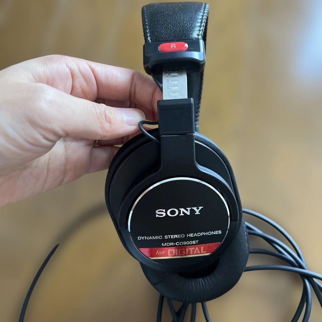 美品】SONY MDR-CD900ST 密閉型スタジオモニターヘッドホン