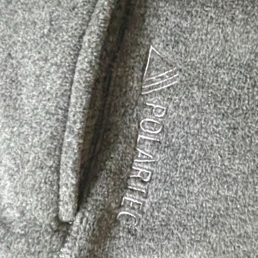 美品　DANTON ポーラテックフリース ベスト ダントン　Lサイズ　グレー