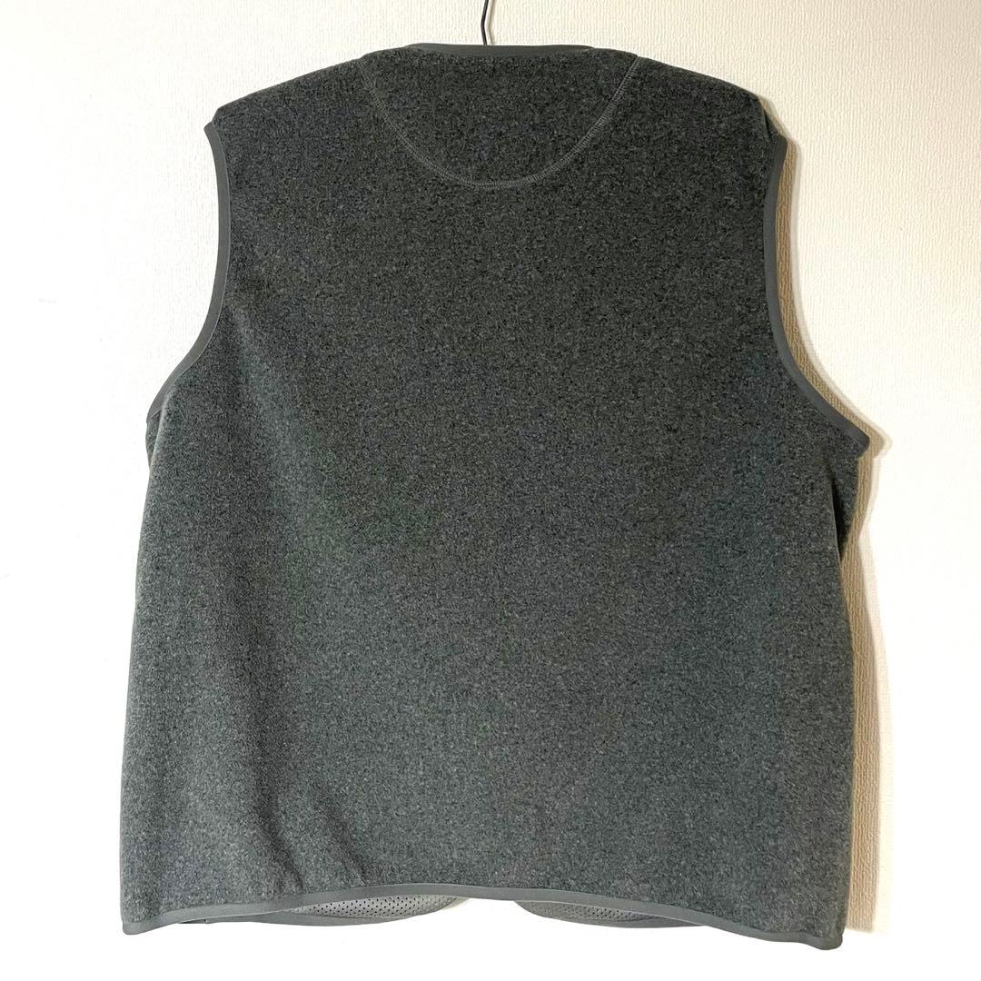 美品　DANTON ポーラテックフリース ベスト ダントン　Lサイズ　グレー